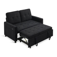 Load image into Gallery viewer, Kauri Boucle  2 Seater Sofa Bed - Black