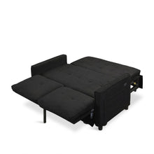 Load image into Gallery viewer, Kauri Boucle  2 Seater Sofa Bed - Black