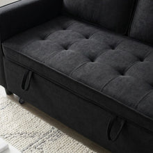 Load image into Gallery viewer, Kauri Boucle  2 Seater Sofa Bed - Black