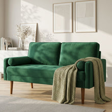 Load image into Gallery viewer, Alaina Velvet 2 Seater Sofa - Green