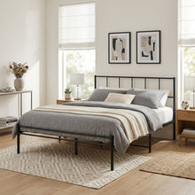 Load image into Gallery viewer, Sophia Queen Metal Bed Frame - Black