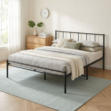 Load image into Gallery viewer, Sophia Queen Metal Bed Frame - Black