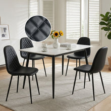 Load image into Gallery viewer, Varo PU Dining Chair - Set of 4 - Black