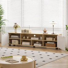 Load image into Gallery viewer, Cauto 1.8m Entertainment Unit - Oak + White