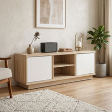 Load image into Gallery viewer, Thames 1.5m Entertainment Unit - Oak + White