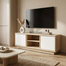 Load image into Gallery viewer, Thames 1.5m Entertainment Unit - Oak + White