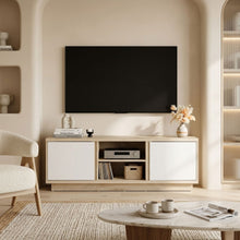 Load image into Gallery viewer, Thames 1.5m Entertainment Unit - Oak + White