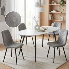 Load image into Gallery viewer, Fika Velvet Dining Chair - Set of 4 - Grey