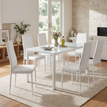 Load image into Gallery viewer, Samuel 7 Piece 1.6m Dining Set - White
