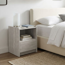 Load image into Gallery viewer, Ashton Bedside Table - Grey Oak