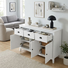 Load image into Gallery viewer, Congo Sideboard Buffet Table - White