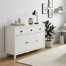 Load image into Gallery viewer, Congo Sideboard Buffet Table - White