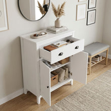 Load image into Gallery viewer, Congo Storage Cabinet with 2 Drawer - White