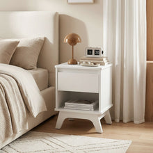 Load image into Gallery viewer, Mason Bedside Table - White