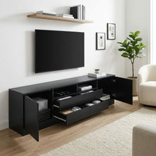 Load image into Gallery viewer, Antler 1.8m Entertainment Unit - Black