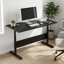 Load image into Gallery viewer, Hector 120cm Height-Adjustable Computer Desk - Black