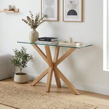 Load image into Gallery viewer, Stelvia Console Table 120x40cm - Light Oak