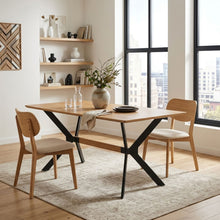 Load image into Gallery viewer, Jackson Dining Table 160 x 80cm - Natural