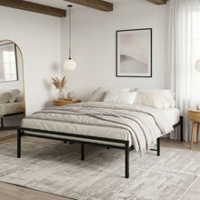 Load image into Gallery viewer, Isla Double Metal Bed Frame - Black