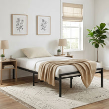 Load image into Gallery viewer, Isla King Single Metal Bed Frame - Black