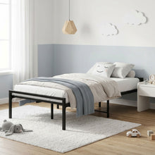 Load image into Gallery viewer, Isla King Single Metal Bed Frame - Black