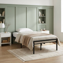 Load image into Gallery viewer, Isla Single Metal Bed Frame - Black