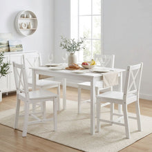 Load image into Gallery viewer, Chloe 5 Piece Dining Set - White