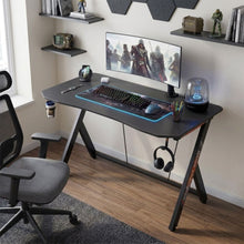 Load image into Gallery viewer, Carson 120cm Gaming Desk - Carbon Black