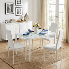 Load image into Gallery viewer, Ethan PU Leather Dining Chair - Set of 4 - White
