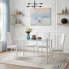 Load image into Gallery viewer, Ethan PU Leather Dining Chair - Set of 4 - White