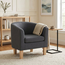 Load image into Gallery viewer, Ryan Tub Armchair - Dark Grey