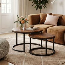 Load image into Gallery viewer, Buir Nesting Coffee Table - Set of 2 - Light Cherry