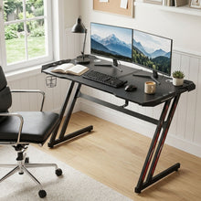 Load image into Gallery viewer, Vortex 120cm Gaming Desk - Carbon Black