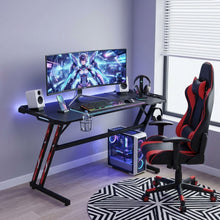Load image into Gallery viewer, Vortex 120cm Gaming Desk - Carbon Black