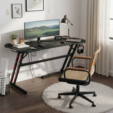 Load image into Gallery viewer, Vortex 120cm Gaming Desk - Carbon Black