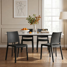 Load image into Gallery viewer, Ezekiel Dining Chair - Set of 4 - Black