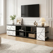 Load image into Gallery viewer, Dustin 1.5m Entertainment Unit - Oak Grey + White