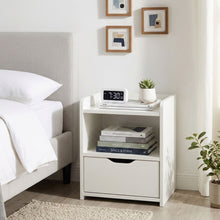 Load image into Gallery viewer, Knox Bedside Table - White