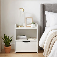 Load image into Gallery viewer, Knox Bedside Table - White