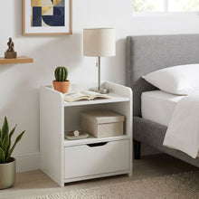 Load image into Gallery viewer, Knox Bedside Table - White