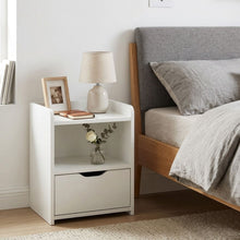 Load image into Gallery viewer, Knox Bedside Table - White