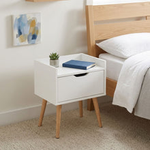 Load image into Gallery viewer, Tomi Bedside Table - White