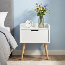 Load image into Gallery viewer, Tomi Bedside Table - White