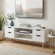 Load image into Gallery viewer, Lucille 1.2M Entertainment Unit - White