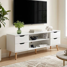 Load image into Gallery viewer, Lucille 1.2M Entertainment Unit - White