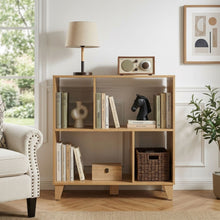 Load image into Gallery viewer, Wairio Bookshelf Storage Shelf - Oak