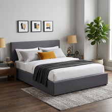 Load image into Gallery viewer, Geova Queen Gas Lift Bed Frame - Dark Grey