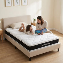Load image into Gallery viewer, Bamboo Plus 3 Zone Pocket Spring Mattress - King Single