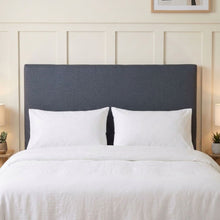 Load image into Gallery viewer, Planna Queen Upholstered Headboard - Dark Grey (0.162m³-6.0kg)
