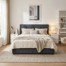 Load image into Gallery viewer, Tuffen Queen Bed Frame with 4 Drawers – Grey